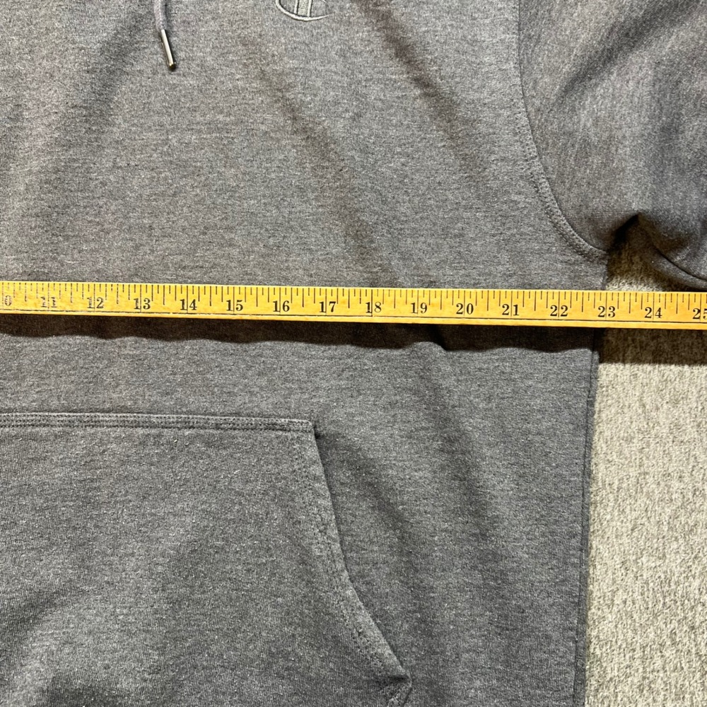 Champion Mens Authentic Athleticwear Pullover Hoodie Charcoal Gray Large 112 - Picture 4 of 7